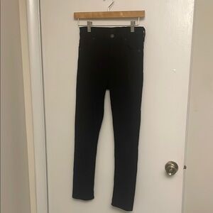 Citizens of humanity black stretch skinny 27